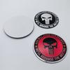 4Pcs 56mm 65mm Car Wheel Center Hub Caps Cover Emblem Punisher Skull Logo Universal Car Stickers Auto Styling Tire Accessories