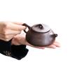 Chinese Zisha Purple Clay Travel Tea Set with 1 Pot and 4 Cups