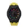 Customized Watch Modified Series Luminous Waterproof Quartz Rubber Strap Men and Women Same Style Black Dial GA-2100-1A1