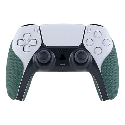 eXtremeRate Sweat Absorption Grip Compatible with PlayVital PS5 Soft Rubber Pad Handle Grip Sticker Compatible with PS5 Honeycomb Textured Surface