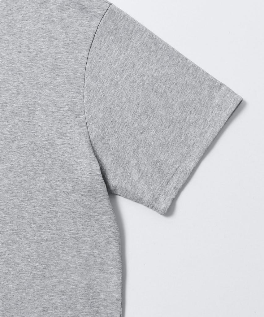 UCLA Unisex Roll-Up Bi-Color Crop T-Shirt [M-Grey](Ucrsta1)