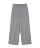 MILLO WOMEN Heavy Wool Trousers [Gray]