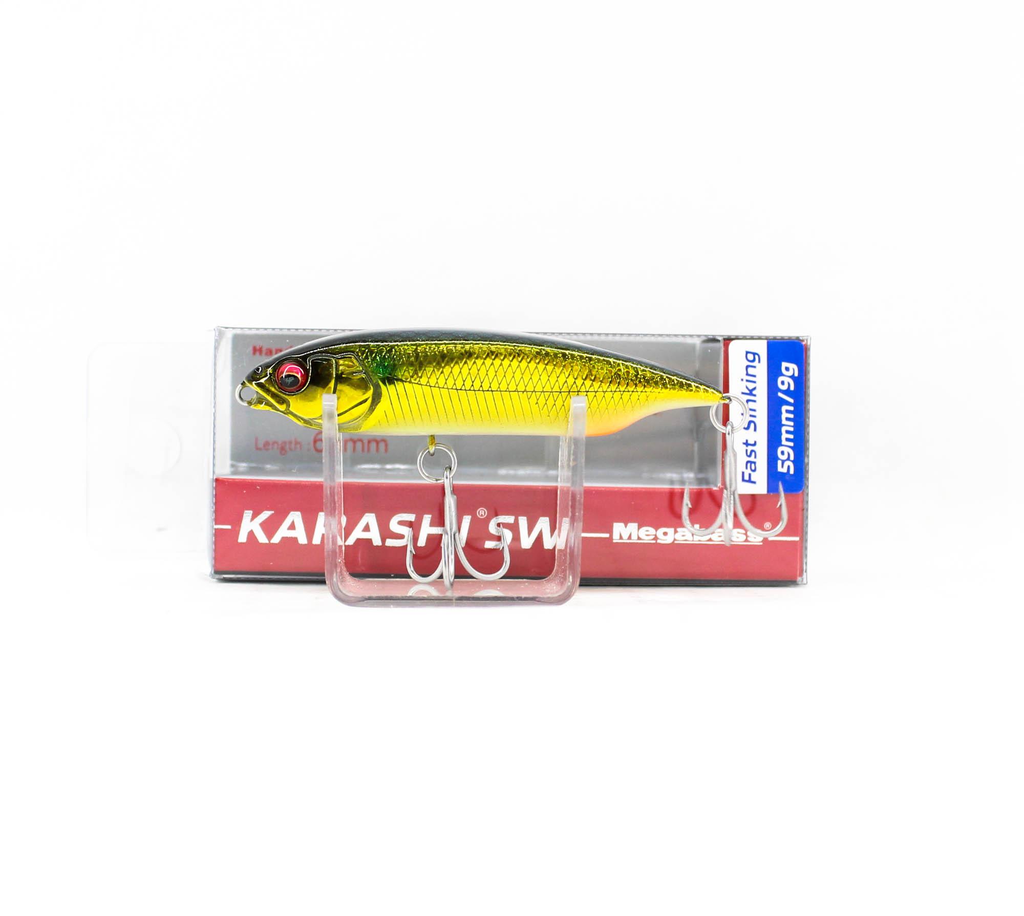 

Megabass Karashi SW FS Быстро тонущая приманка GG Kinbora (0809)