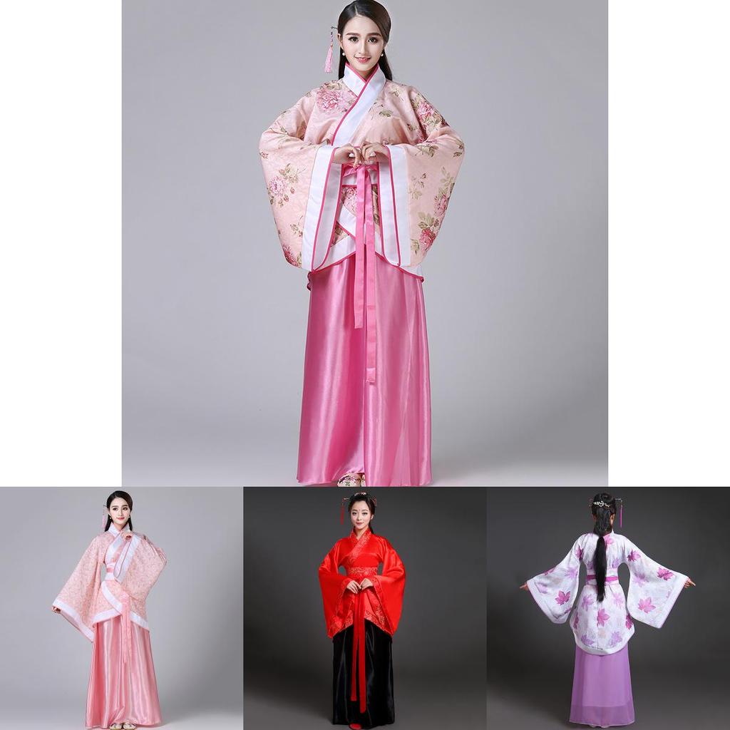 Elegant Ancient Chinese Traditional Costume For Women With Exquisite Workmanship