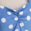 GMXIA Dress Up Retro Hepburn Style Dress Halter Polka Dot Slimming Dress