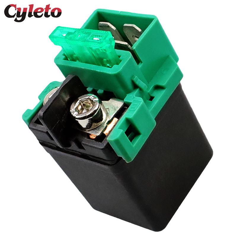 1/2 Motorcycle Parts Starter Relay for Honda FMX650 NT700V NC700X NC750X Magna VF750 RVF750R RVT1000R VFR800 Interceptor VFR750