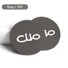 2Pcs Car Coasters Water Cup Non-Slip Mat Waterproof Water Cup Mat For Renault Clio 2 3 4 5 6 MK2 MK3 MK4 Sport Megane Talisman r111