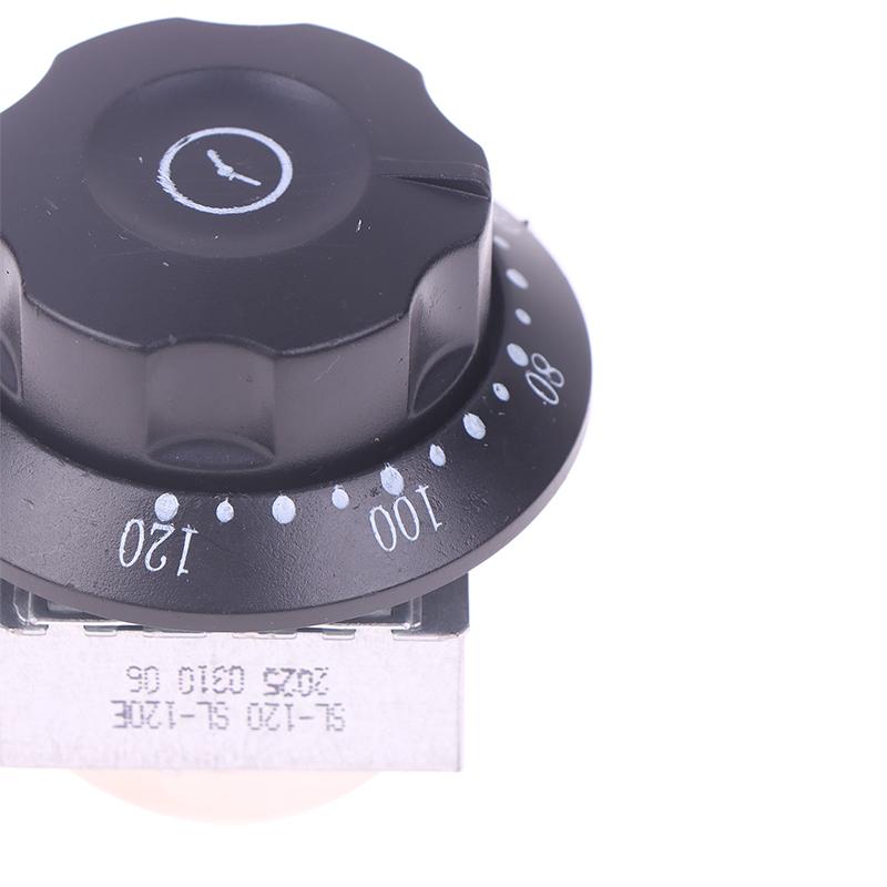 1ks 60/90/120minutový knoflíkový časový spínač pro mikrovlnnou troubu se zvonkem, mechanický časový spínač, díly pro teplou skříň, dezinfekční skříň, troubu