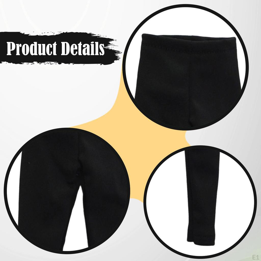 1:6 Scale Miniature Base Layer Pant Doll Costume Casual Cosplay Mini Joggers for 12 Inch Male