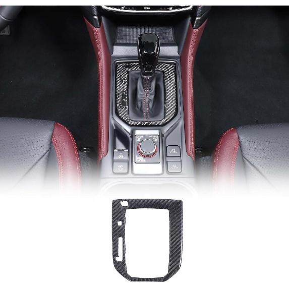 

Soft Carbon Fiber Gear Shift Panel Trim Cover Compatible with Subaru Forester 2019-2024, Gear Shifter Console Anti-Scratch Decoration Sticker чёрный