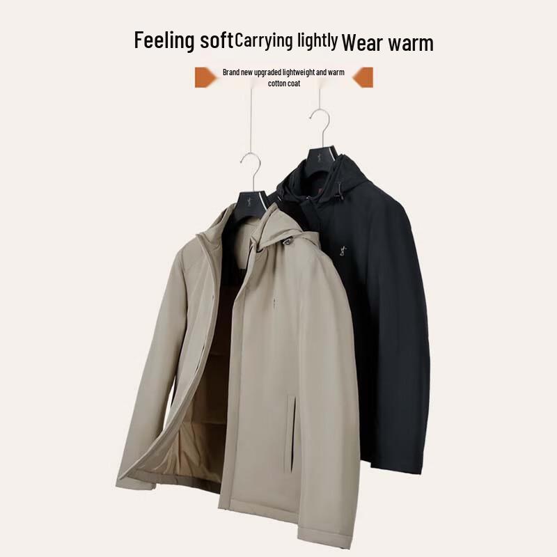 TRIES Men's Regular Fit Embroidered Jacket
