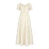 European and American Style Off-The-Shoulder Ruffled Medieval Renaissance Stage Costume Halloween Vintage Long Dress Cosplay for Women