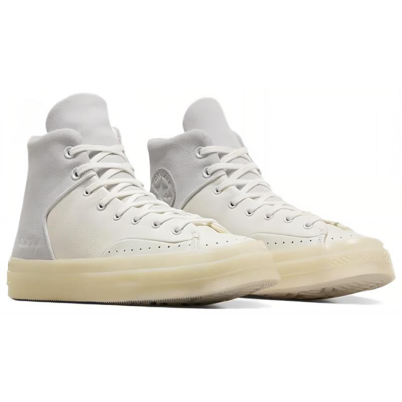 Converse Chuck 70 Marquis Comfortable & Versatile High Top Espadrilles Unisex Grey