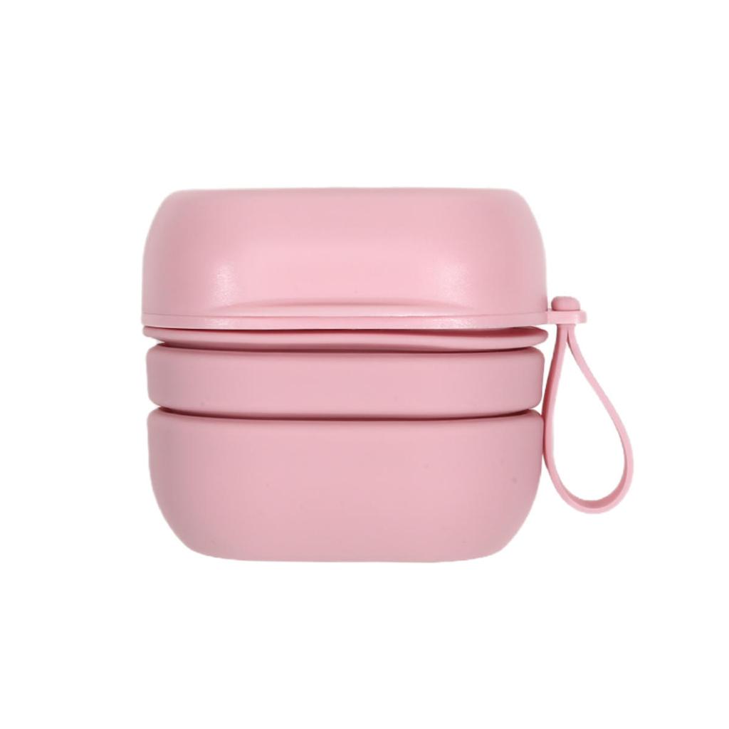 Folding Multifunctional Drainable Portable Travel Soap Box Silicone Soap Dish Punch-Free  Holder