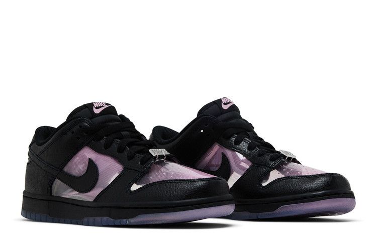 Nike Dunk Low Retro Transparent Black Pink Rise