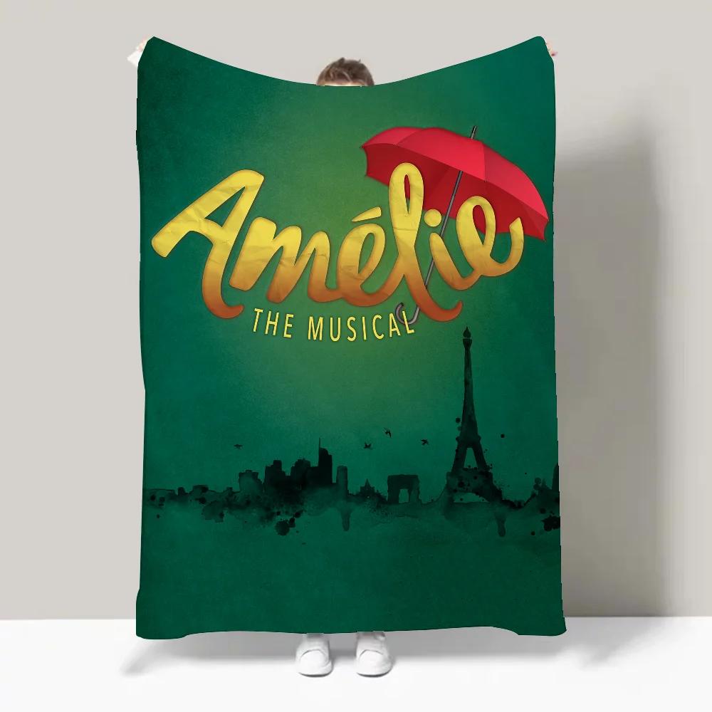 Coperta leggera ispirata al film Amelie Perfetta per Dormitori Pisolini Soggiorno Ufficio Divano Uso Stagionale