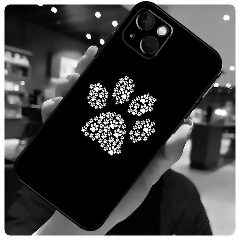

Dog Paw Case For iPhone 16 Pro Max 14 13 12 11 15 17 Pro Max mini 15 16 Plus 16e 17 Air Phone Cover iPhone 16e