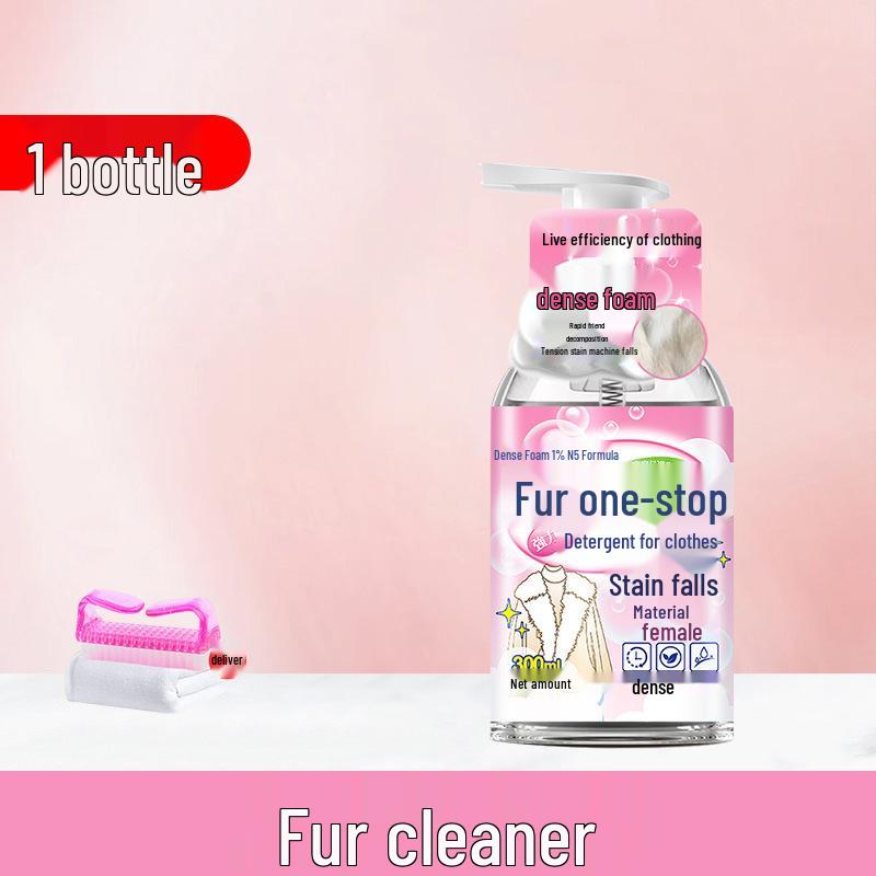 

Japanese Fur Dry Cleaning: Lambswool, Shearling, Mink, Fur-on-Fur, No-Wash Formula. Ideal for Lambswool Collars, Home Use.