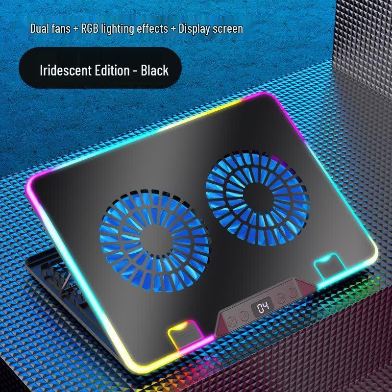 OLOEY Gaming Laptop Cooler Stand with RGB Lights