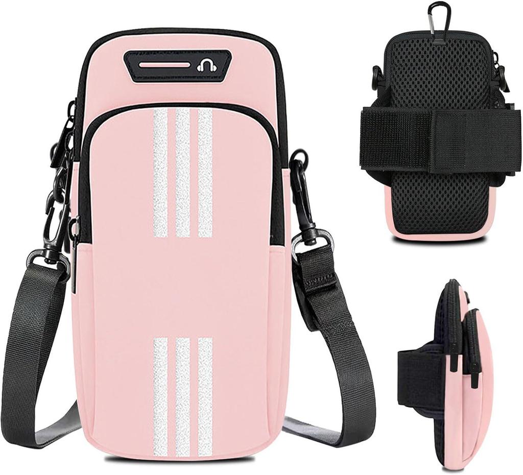 Unisex Sports Fitness Multi-Functional Arm & Wrist Phone Bag for Running & Outdoor Activities
