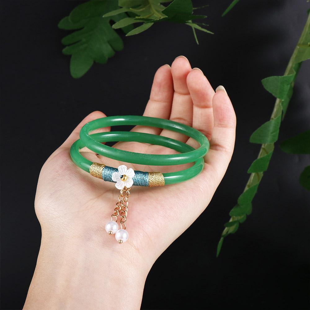 Girls Friend Gift  Stone Bracelet Antique Bracelet Women Bangles Chinese Style Jewelry