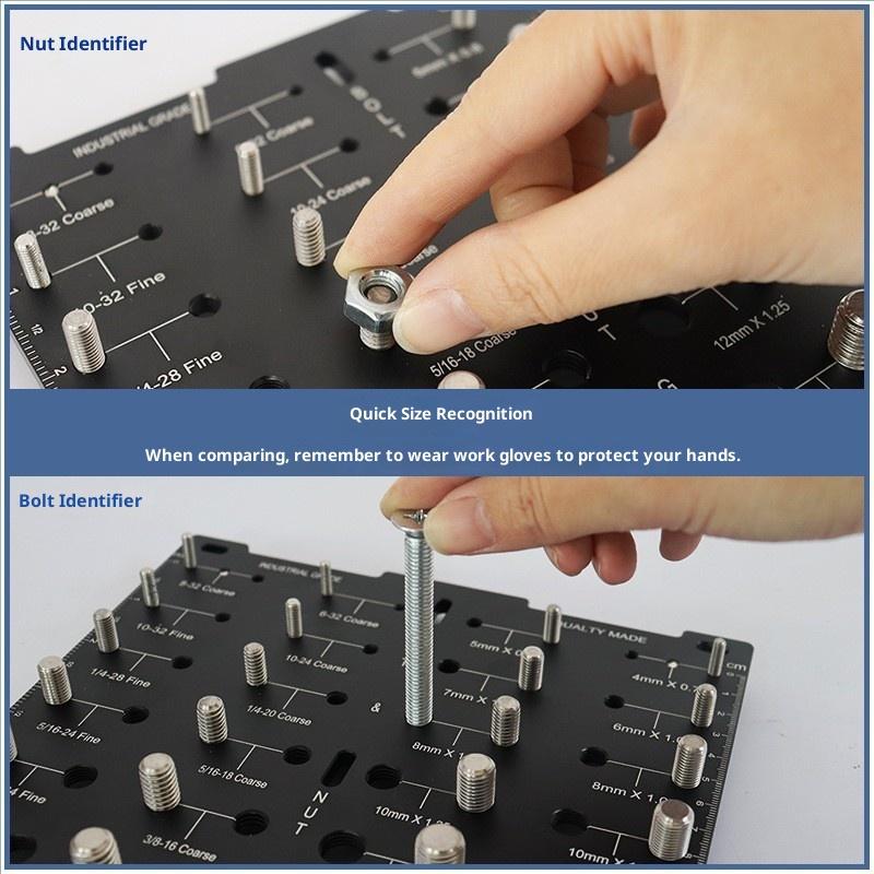 High Accuracy Thread Gauge Screw Measuring Gauge Precision Gauge Screw Nut Bolt Thread Checker Custom-Made