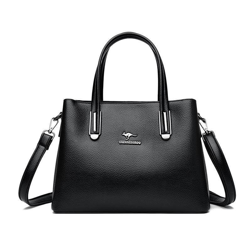 

Мягкая кожаная женская сумка через плечо, повседневная сумка-мешок, высококачественный бренд класса люкс, дизайнер