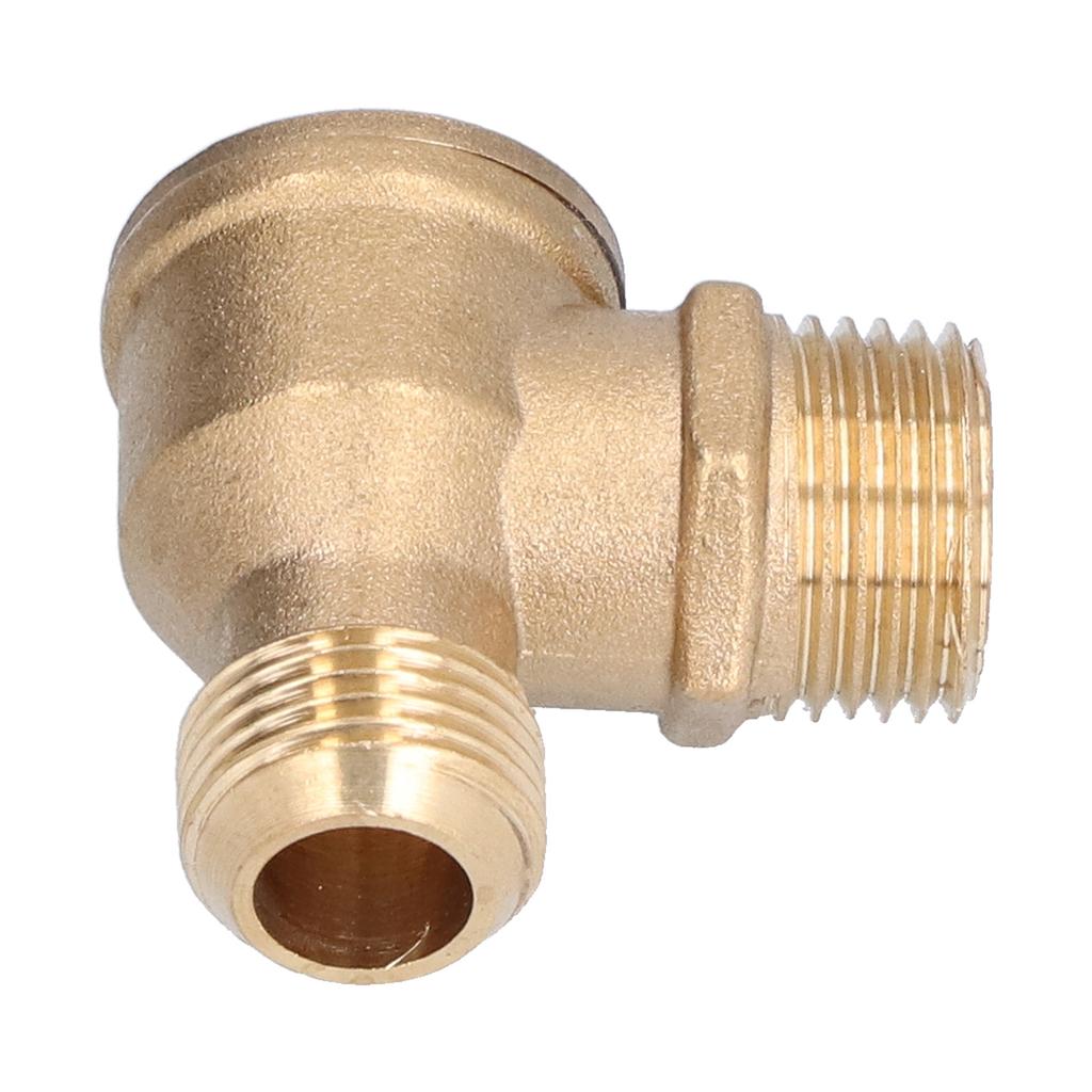 Check Valve TwoWay Brass Corrosion Resistant Replaceable Accessories for Air Compressor