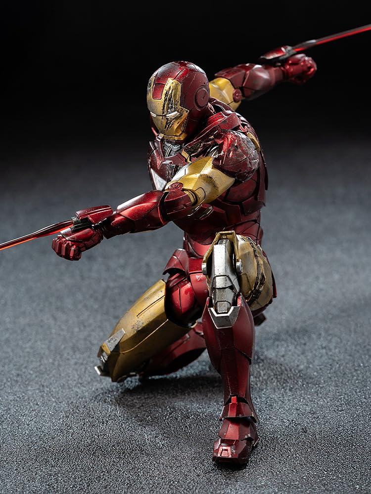 Threezero Marvel Studios' The Infinity Saga DLX Iron Man Mark 6 [Battle Damaged] 1/12 scale ABS