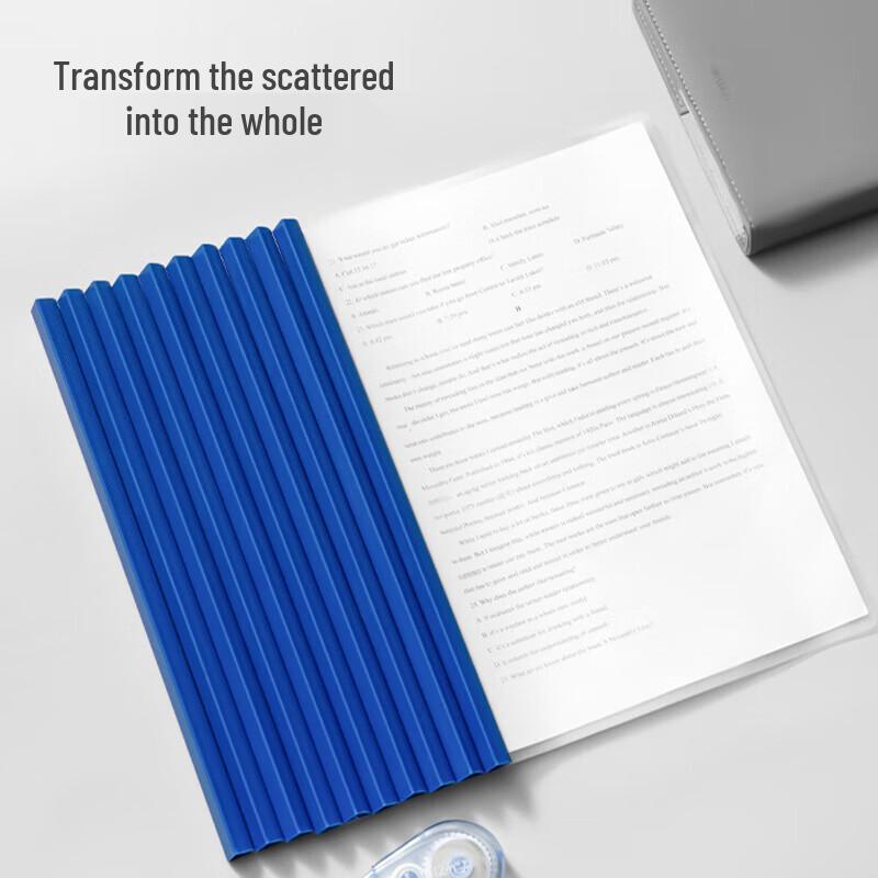 Deli A4 Pull Rod Clip Folder