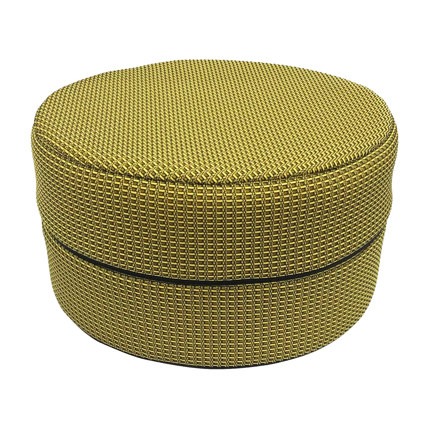 

Comolife Толстая круглая подушка для сидения в позе сэйдза, удобная для ног, подушка, с низкой упругостью, форма, стул, сетка, моющаяся, противоскользящая