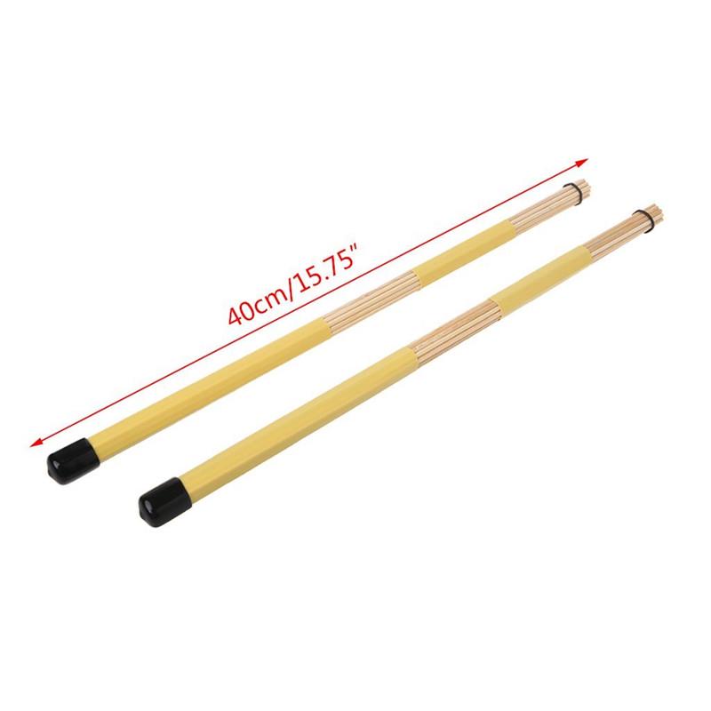 Buy Jazz Drum Brushes Drum Sticks High Quality Bamboo Black Drum 