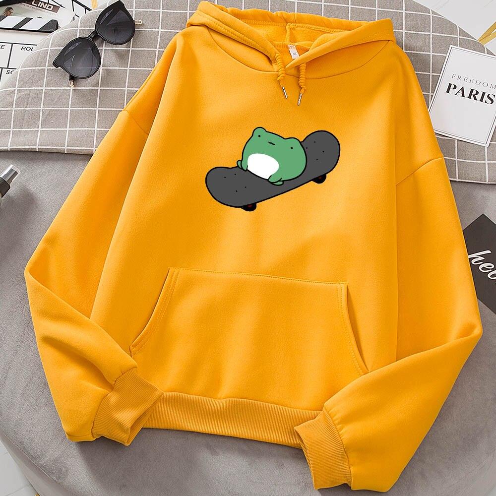 sweatshirt with drawstring