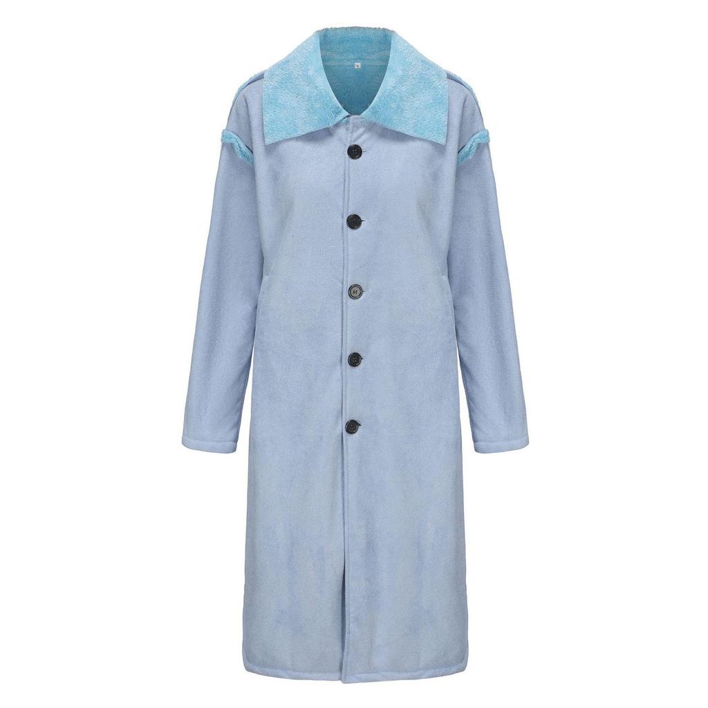 Herbst/Winter Kollektion: Herren Wildleder Plüsch Leder & Pelz Jacke - Verdickt, Warm, Integriertes Design