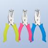 2Pcs Creative Handheld Hole Punch 3/6mm Punch Plier Mini Paper Puncher  Loose-leaf Notebooks