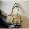 New handbag large-capacity nylon cloth bag women's tote bag solid color multi-bag underarm shoulder bag