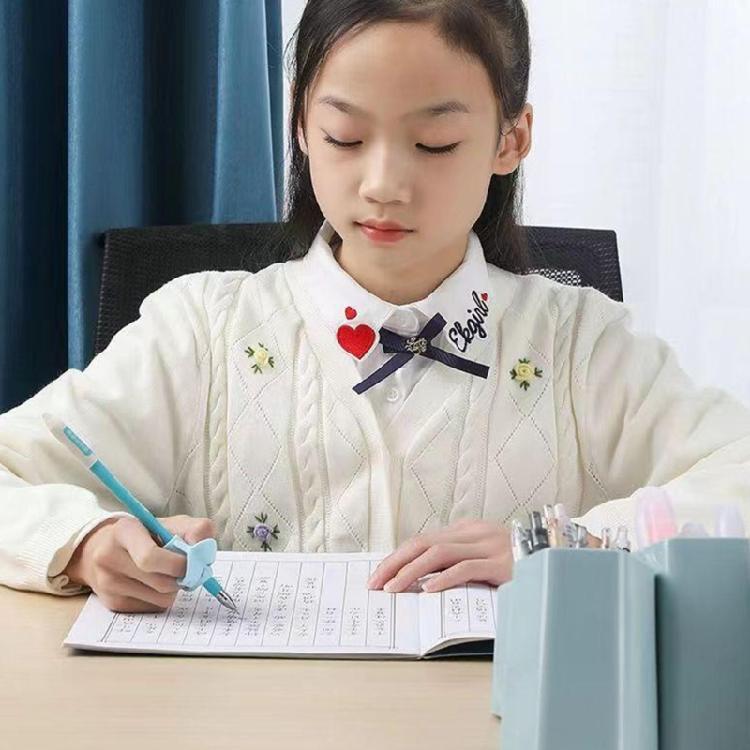 Silicone Writing Aid Grips Ergonomic Five Finger Pencil Holder Grips Handwriting Aid Grippers For Kids Adult Preschooler