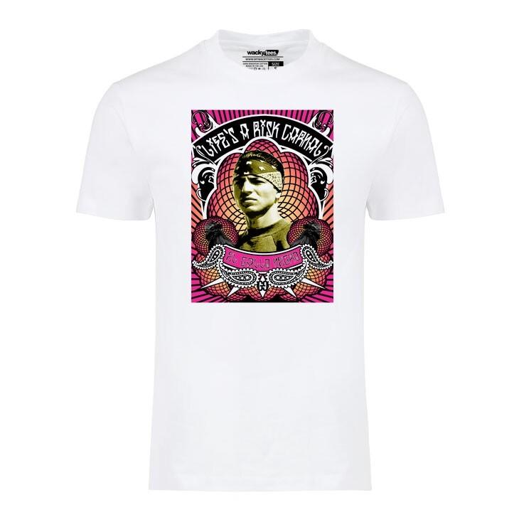 Lifes A Risk Carnal Gallo Negro Vatos Locos Blood In Blood Out Graphic Tee Shirt S