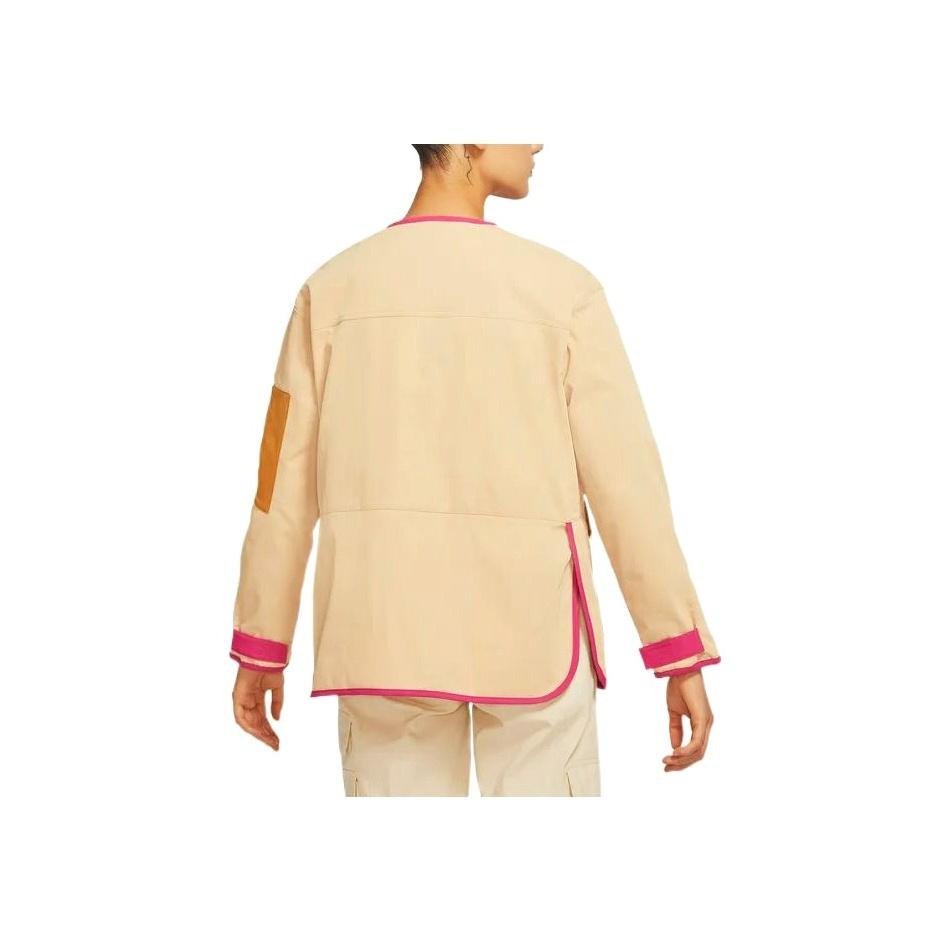 Jordan 23 Engineered Single Button Faux Two-Piece Long Sleeve Jacket Women jackets DQ4538-252