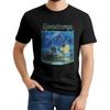 Men's Ghost Beach Graphic Cotton T-Shirt O Neck Goosebumps Tee Arrival Summer Casual Streetwear