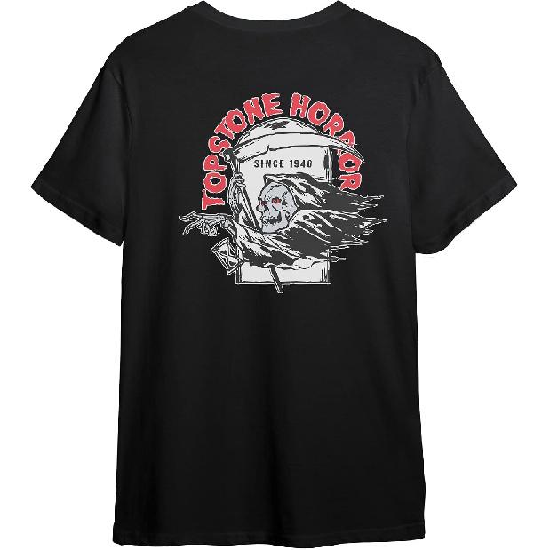 TOPSTONE Horror Men's Tomb Reaper Shirt Black