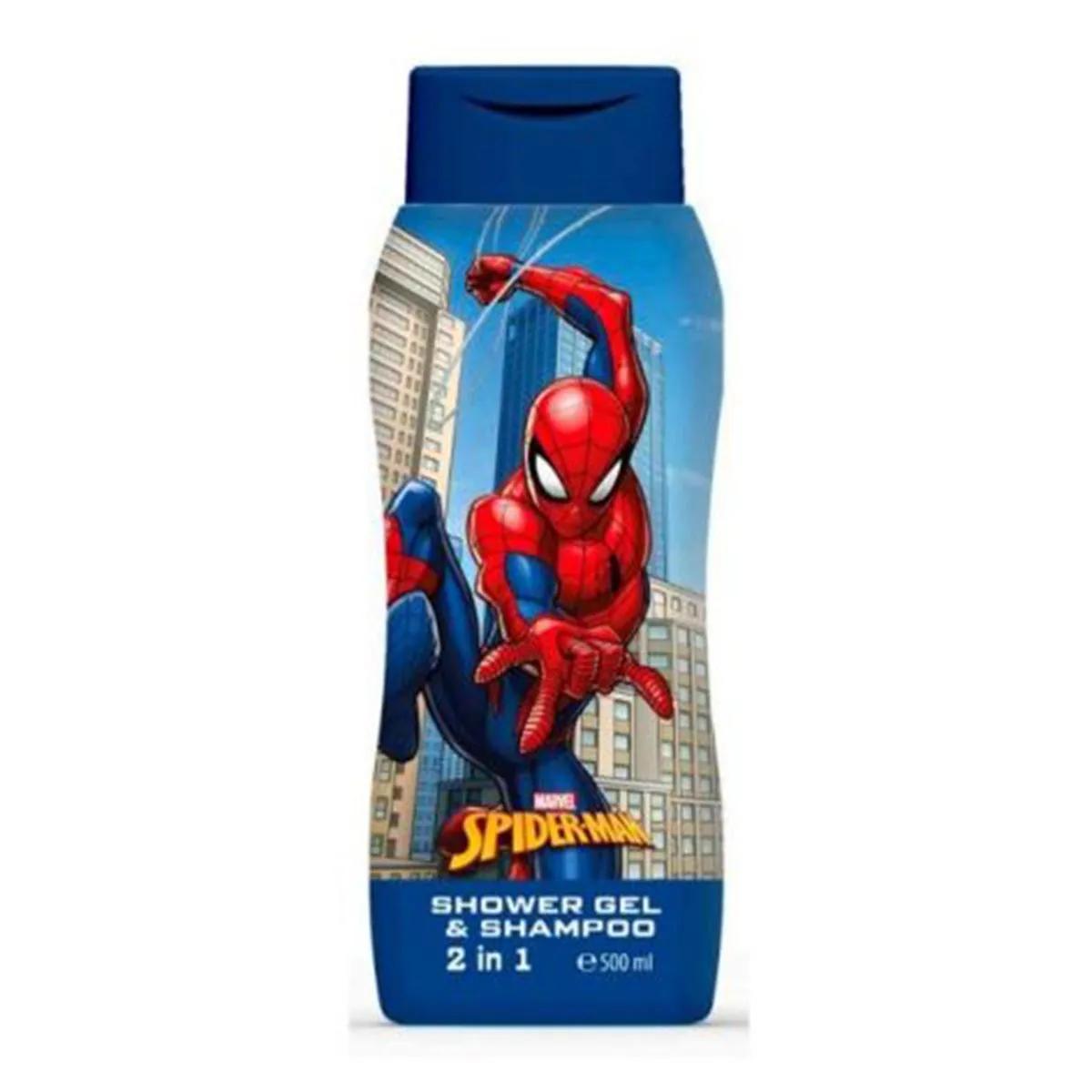 

Cartoon Spiderman 2 In 1 Gel De Bao-Champu 500ml