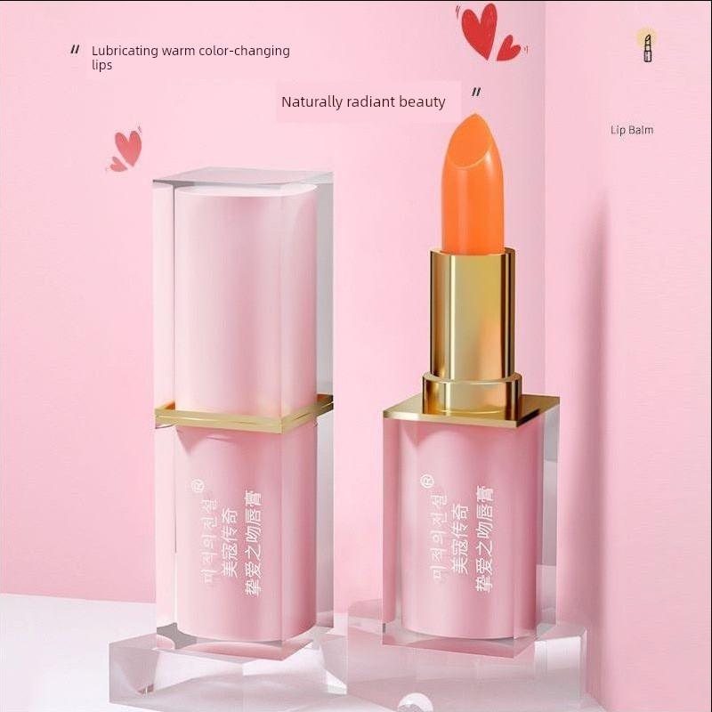 Carotene Color-Changing Lip Balm for Women, Moisturizing, Waterproof, Non-Fading, Non-Stick, Official Flagship Store Genuine Product