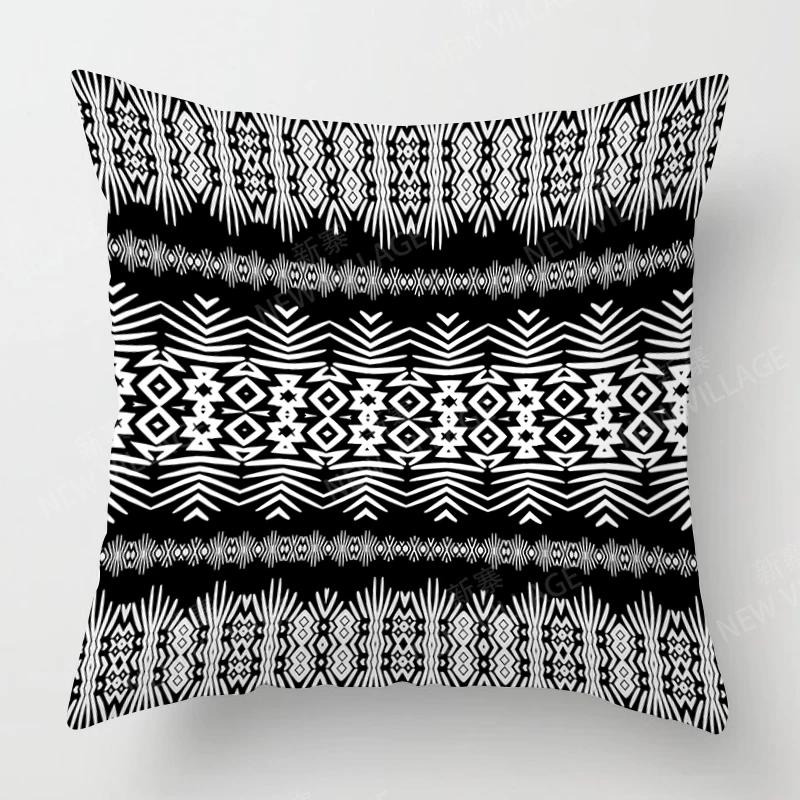 Nordic Fall Home Decor Throw Pillowcase Sofa Cushion Cover Modern 45x45cm 45*45 50x50 60x60cm 40x40 Boho Living Room Aesthetics