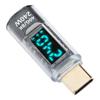 USB C Adapter Power Meter Tester PD 240W 8k 60Hz 40Gbps Transfer USB C Male to Female Extension
