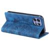 For Motorola Edge 50 Pro 5G Case Imprinted Mandala Leather Magnetic Closure Phone Cover