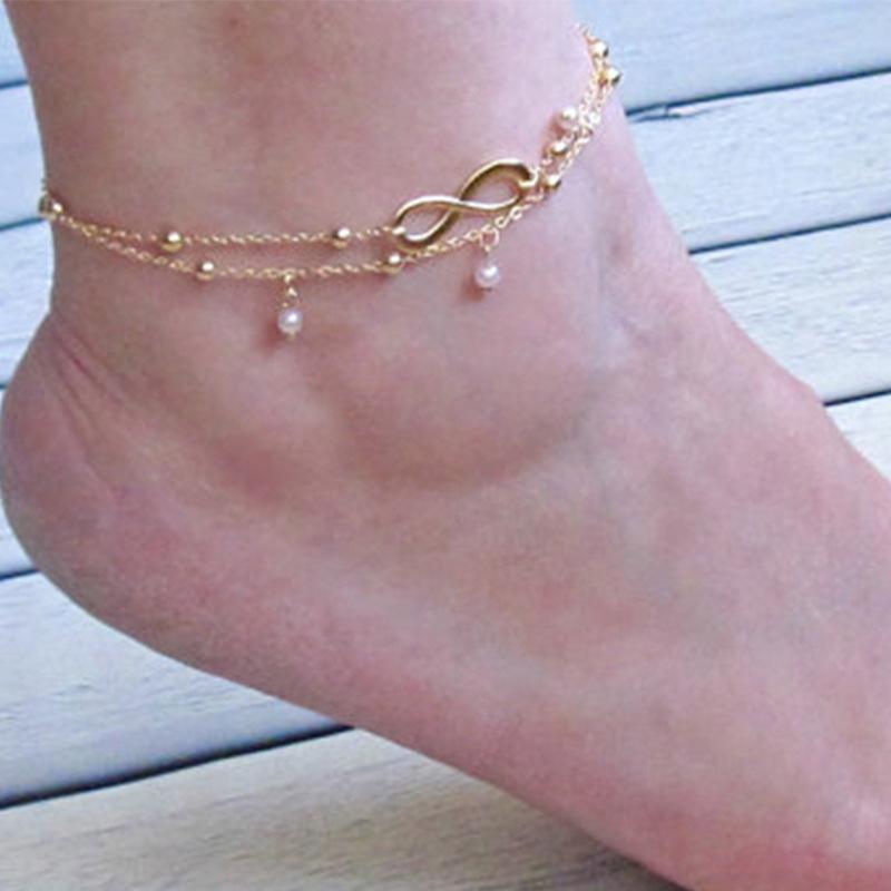 Snake Chain Anklet For Women Girls Adjustable Summer Beach Holiday Chain Anklet Bracelet Birthday Gifts Leg Jewelry Anklet