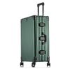 Aluminum-Magnesium Alloy Trolley Case with Universal Wheels