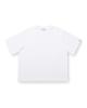 Ramu Studio Loddy Casual Oversized Layered Short Sleeve T-Shirt White Loddy05Wh