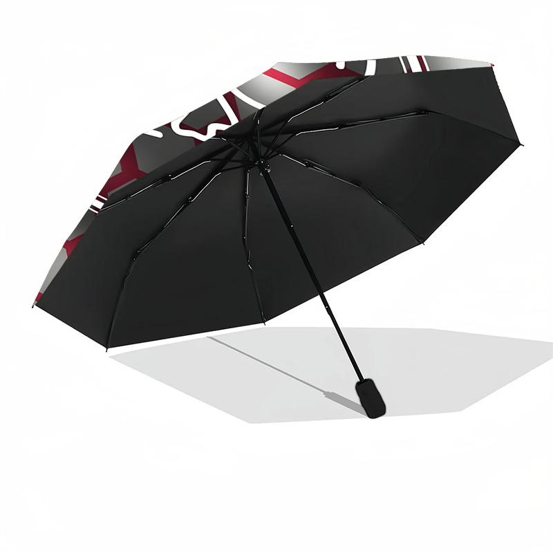1pc Ajax FC Umbrella, Sun Protection, And UV Shielding. It Has Eight Sturdy Ribs for Outdoor Use And Perfect As a Holiday Gift